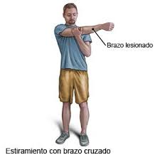 estiramiento hombro